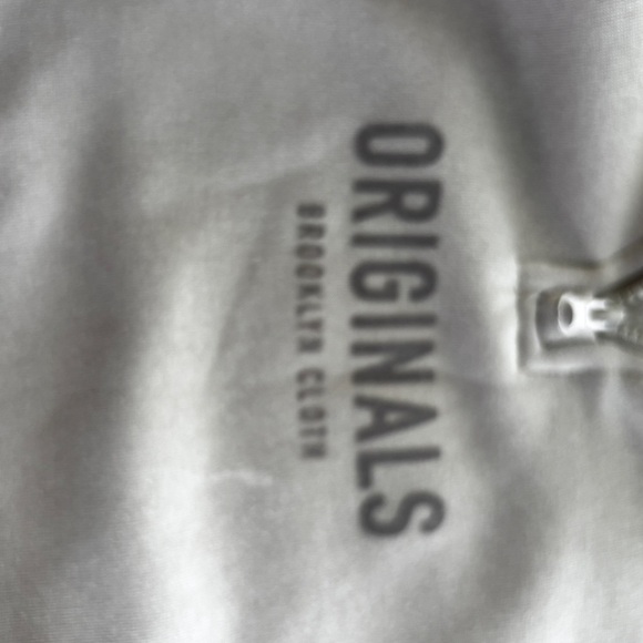 Originals Brooklyn Cloth 1/4 Zip Sweater SZ SMALL cozy fall workout pockets - Picture 3 of 9